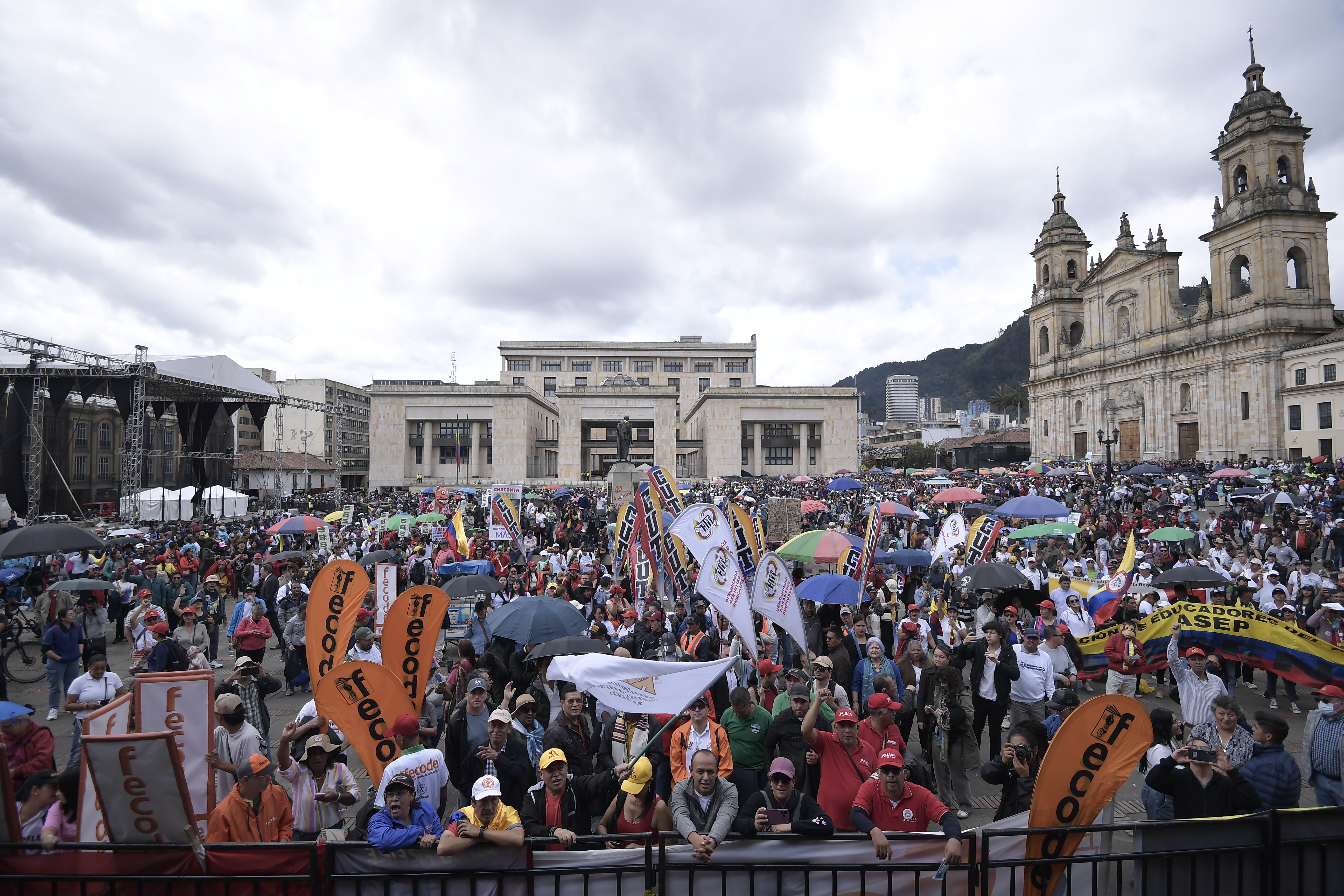 Marchas en Bogotá: este es el punto de concentración para este 19 de septiembre