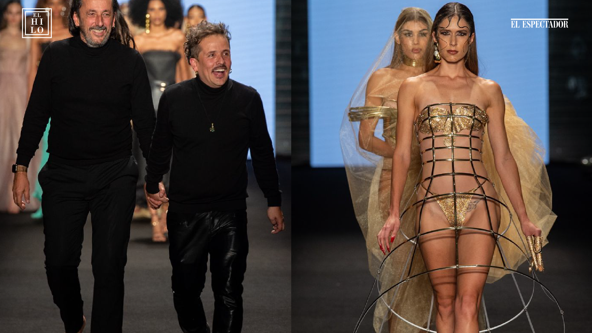 Jorge Duque cerró BFW con un discurso de diversidad, corsetería y drama