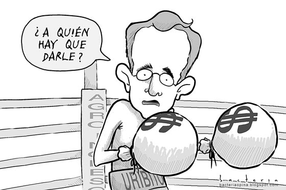 Repartiendo golpe$