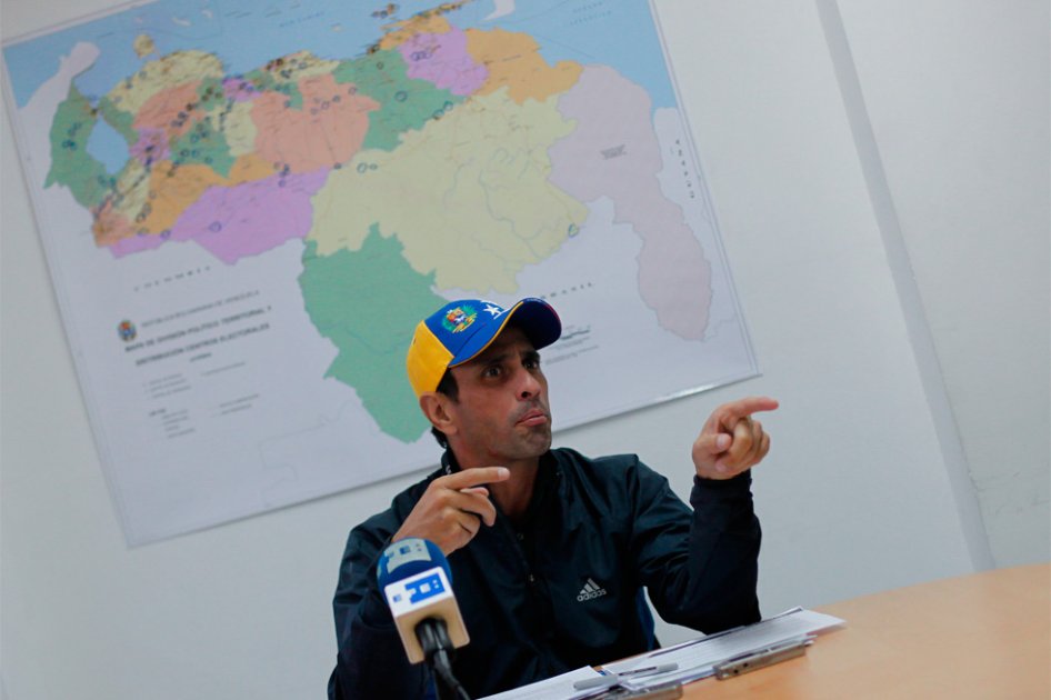 Con Chávez solo crecen la delincuencia, los homicidios y la inflación: Capriles