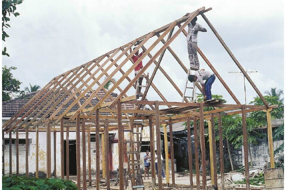 La casa museo Gabriel García Márquez fue reconstruida a finales de 1990. / Archivo fotográfico