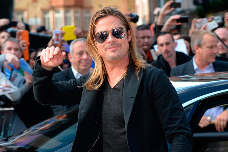 El actor Brad Pitt.