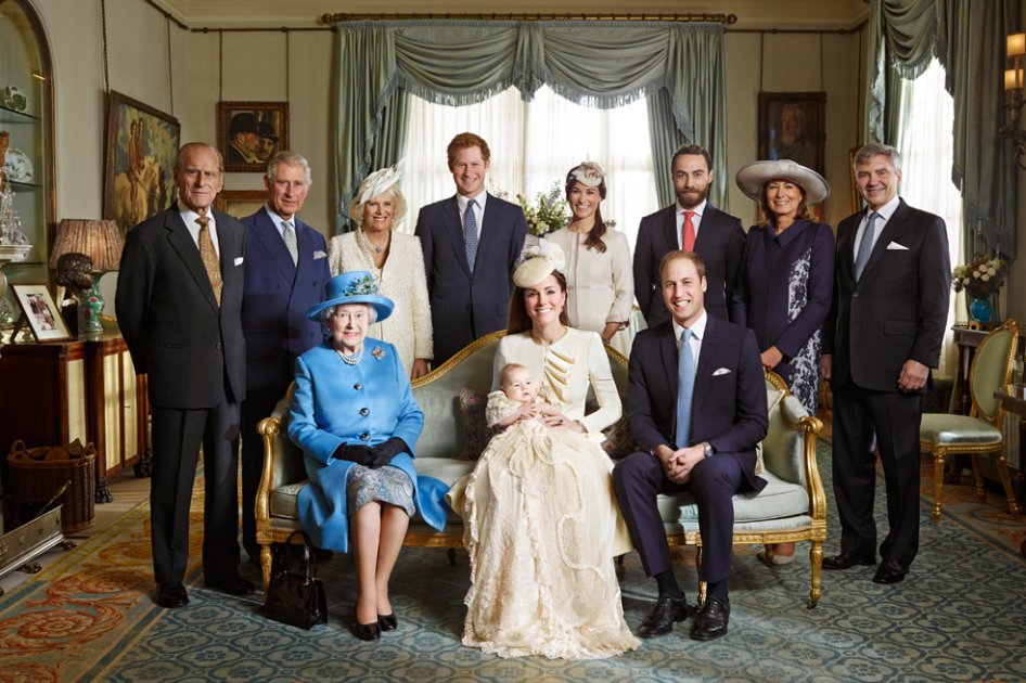 La foto histórica de la realeza británica