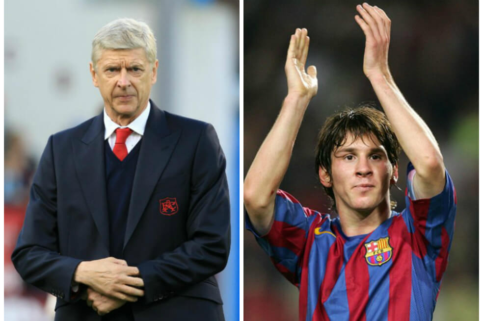 Cuando Arsène Wenger intentó fichar a Messi antes de que debutara