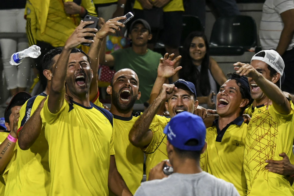 La nómina con la que Colombia se medirá ante Argentina en la Copa Davis