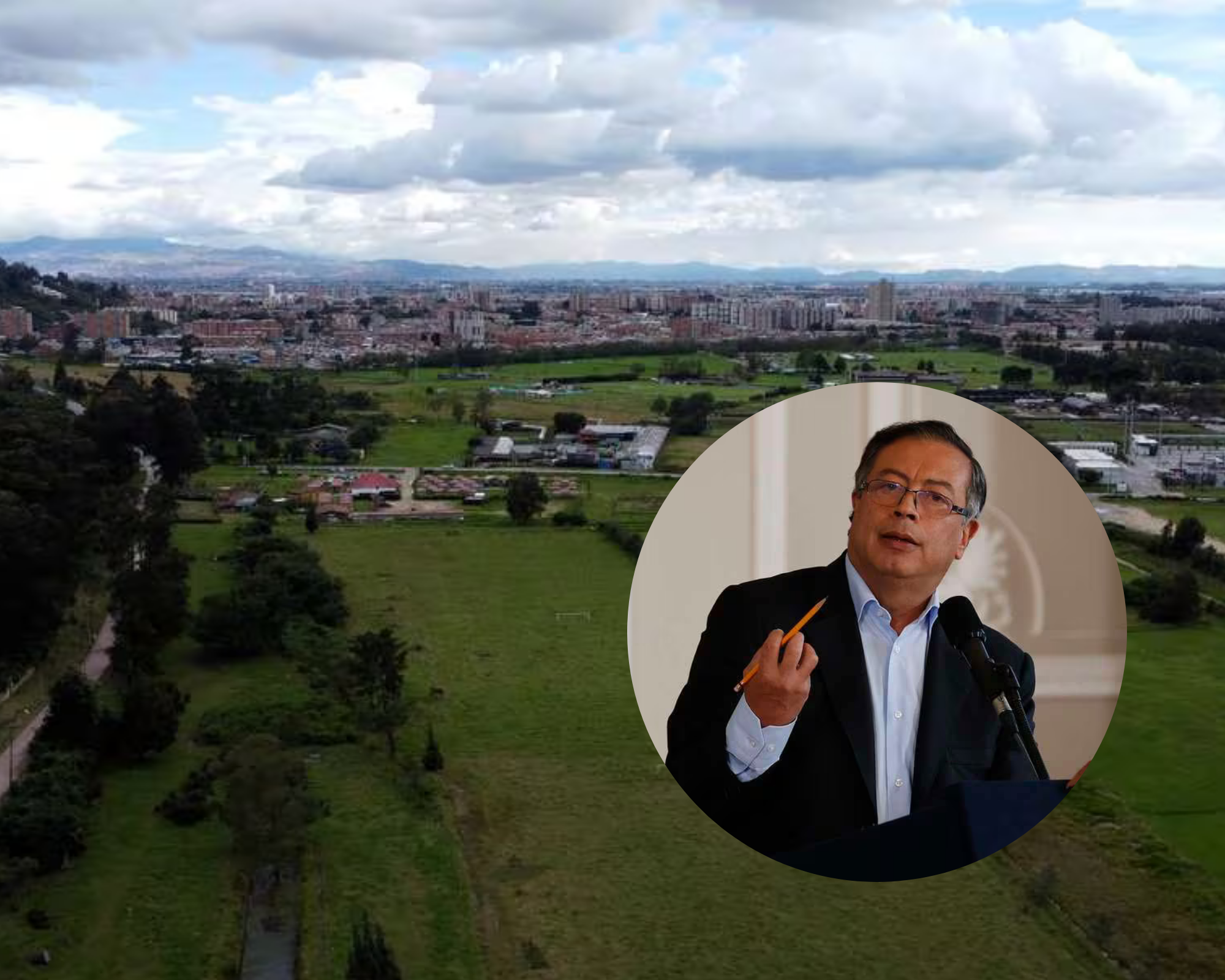 Con esto se acaba la reserva Thomas Van Der Hammen: Petro ante licencia de la CAR