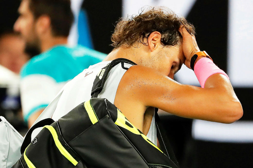 Nadal se retira por lesión del Abierto de Australia