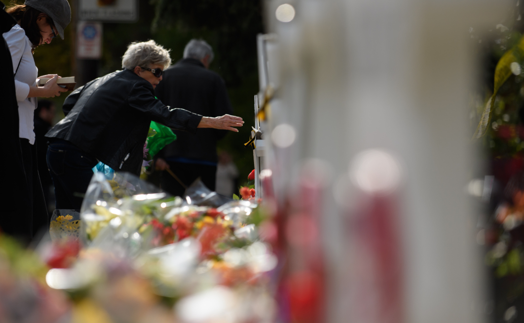 El ataque a una sinagoga en Pittsburgh (Estados Unidos) dejó 11 muertos. / AFP