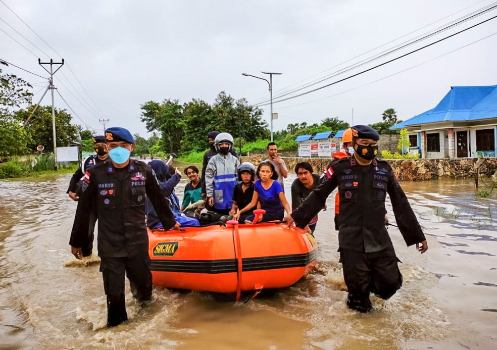 Inundaciones Indonesia y Timor Oriental 2021