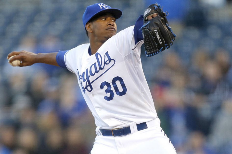 Yordano Ventura, lanzador de las Reales de Kansas City, falleció en la madrugada del domingo. Foto: AFP