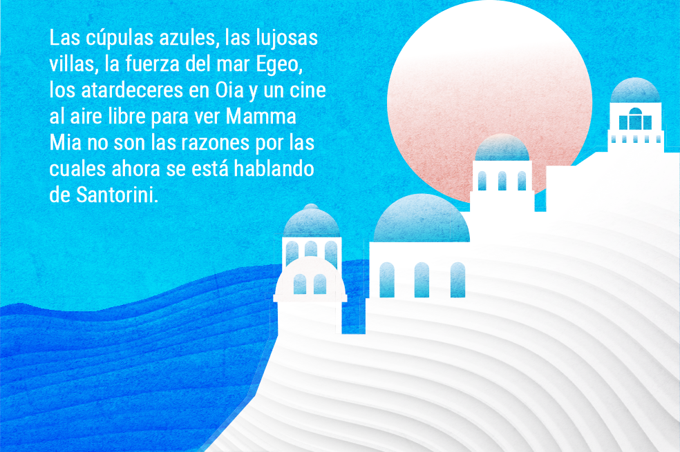 Santorini, el paraíso griego que los temblores están vaciando