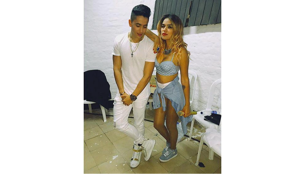 Foto: así lucían Karol G y Andy Rivera cuando comenzaron a cantar reguetón