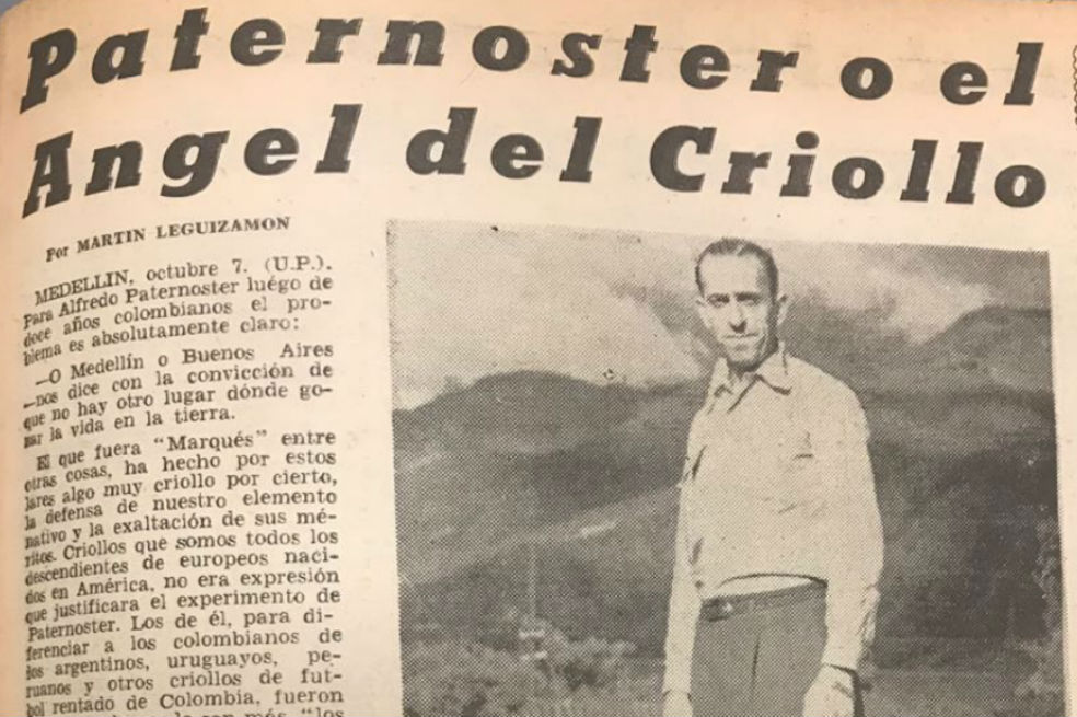 Paternoster o el ángel del criollo