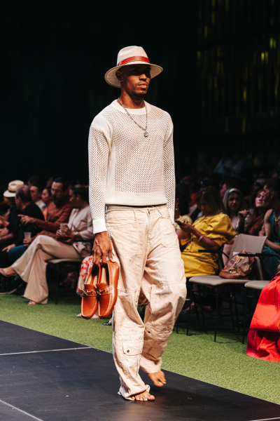 Mario Hernández inauguró el Santander Fashion Week con El Camino