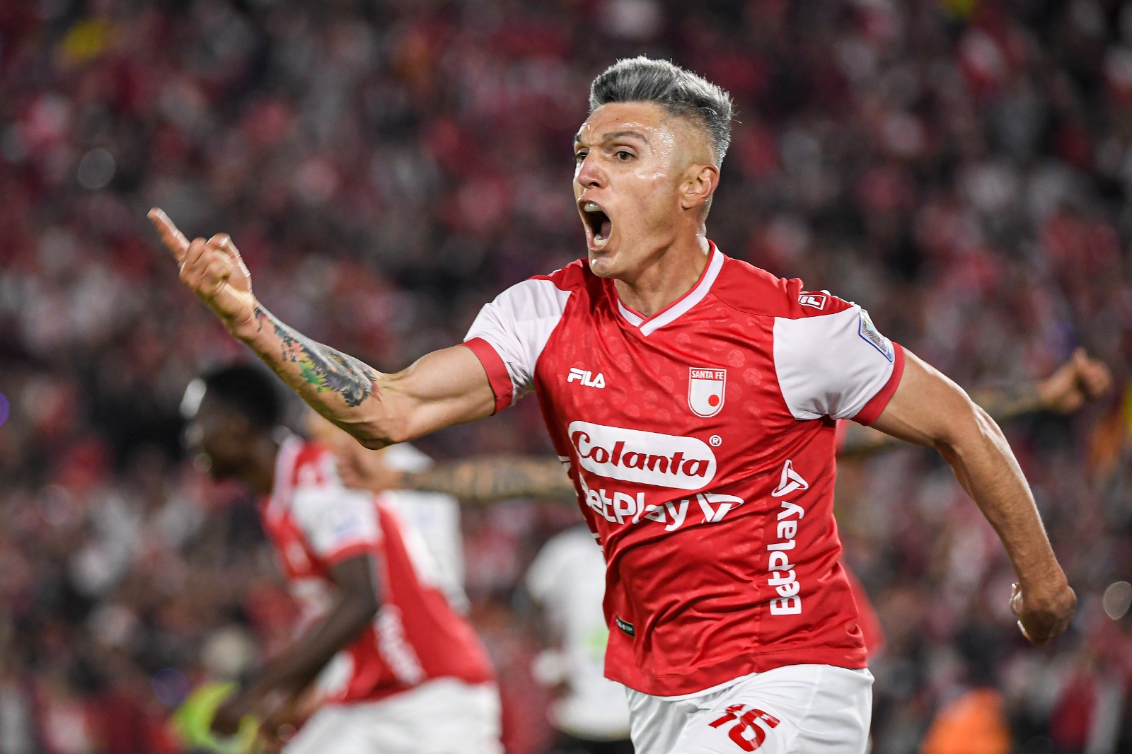 En imágenes: así se vivió el triunfo de Santa Fe ante Once Caldas en El Campín