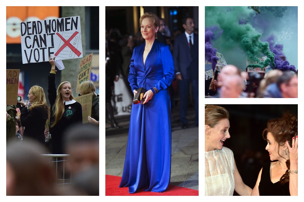 Activistas irrumpieron premier de ‘Suffragette’, película de Meryl Streep