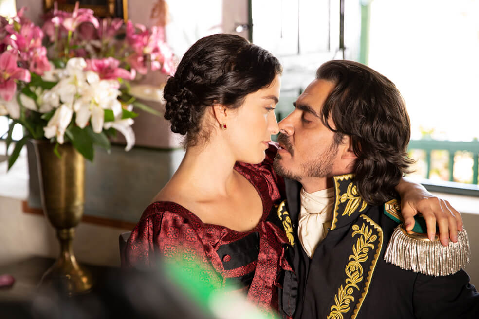 Manuela y Bolívar, amantes de la libertad