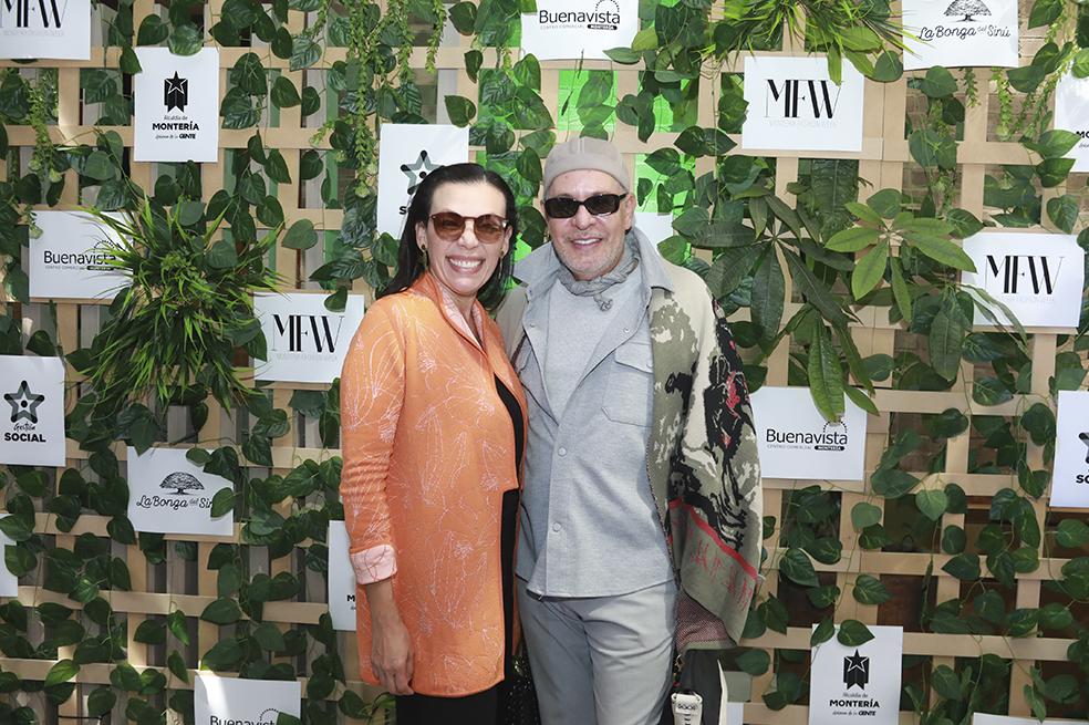 Mónica reinal y Hernán Zajar Monteria Fashion Wek