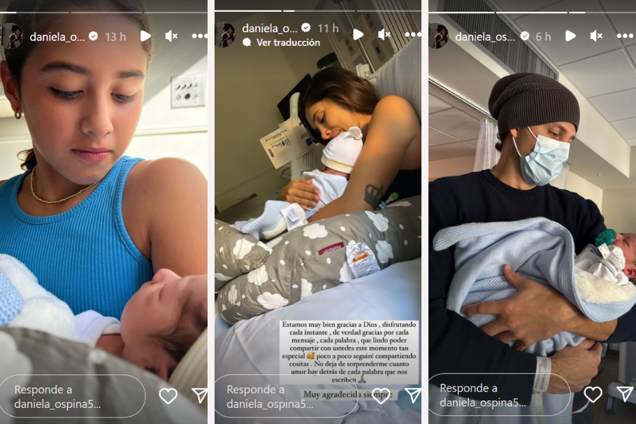 ¡Nació Lorenzo! Daniela Ospina y Gabriel Coronel dan la bienvenida a su bebé