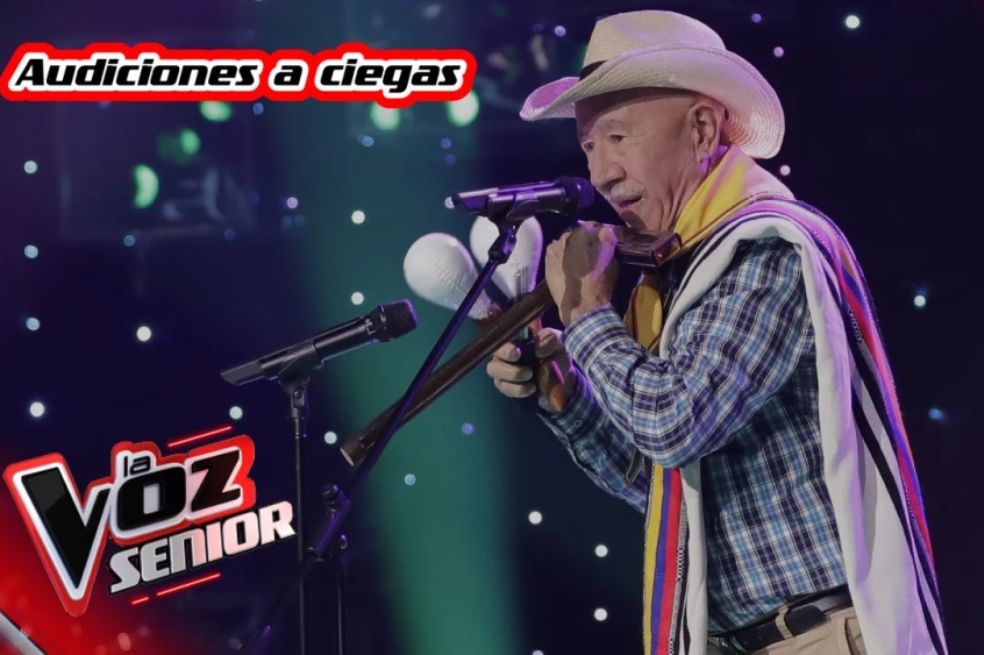 ‘La Voz Senior’: Con 76 años, Jesús sorprendió al tocar tres instrumentos a la vez