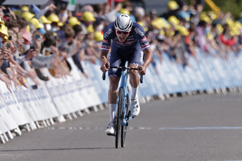 Tour de Francia 2021: Mathieu Van der Poel ganó la segunda etapa y es nuevo líder