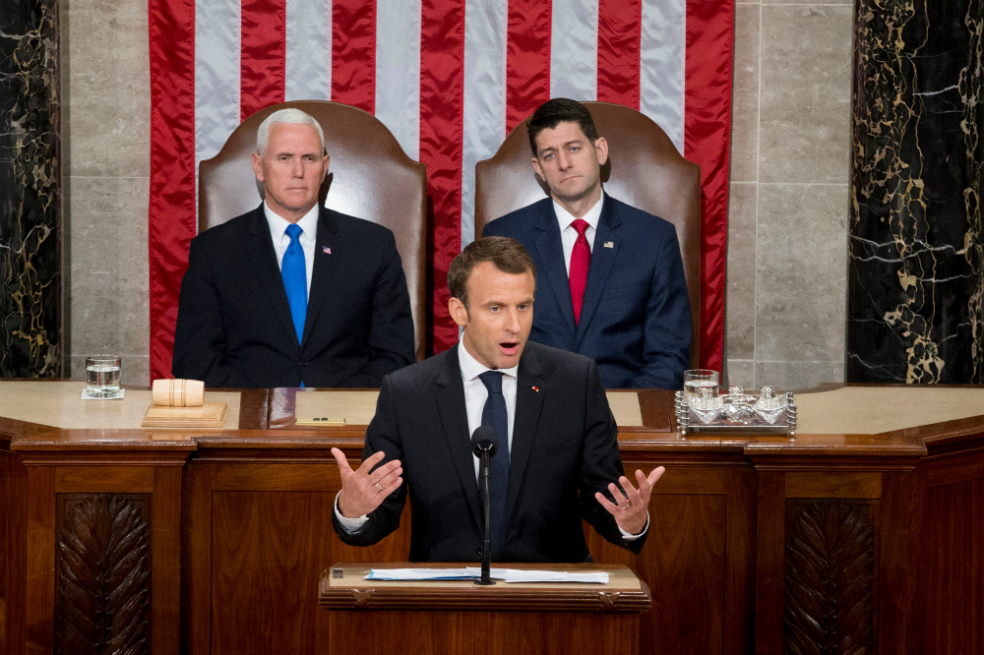 Macron pide a EE.UU. cooperación para «reinventar» el multilateralismo