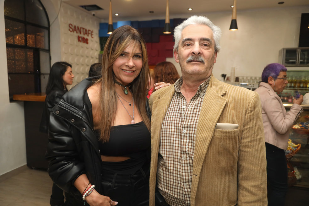 Milady Dau y oscar Botero