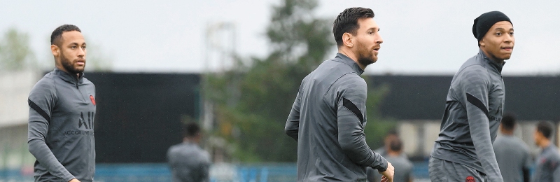 Neymar, Messi y Mbappé están nominados