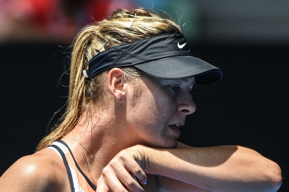 María Sharapova dio positivo por Meldonium. Foto: AFP