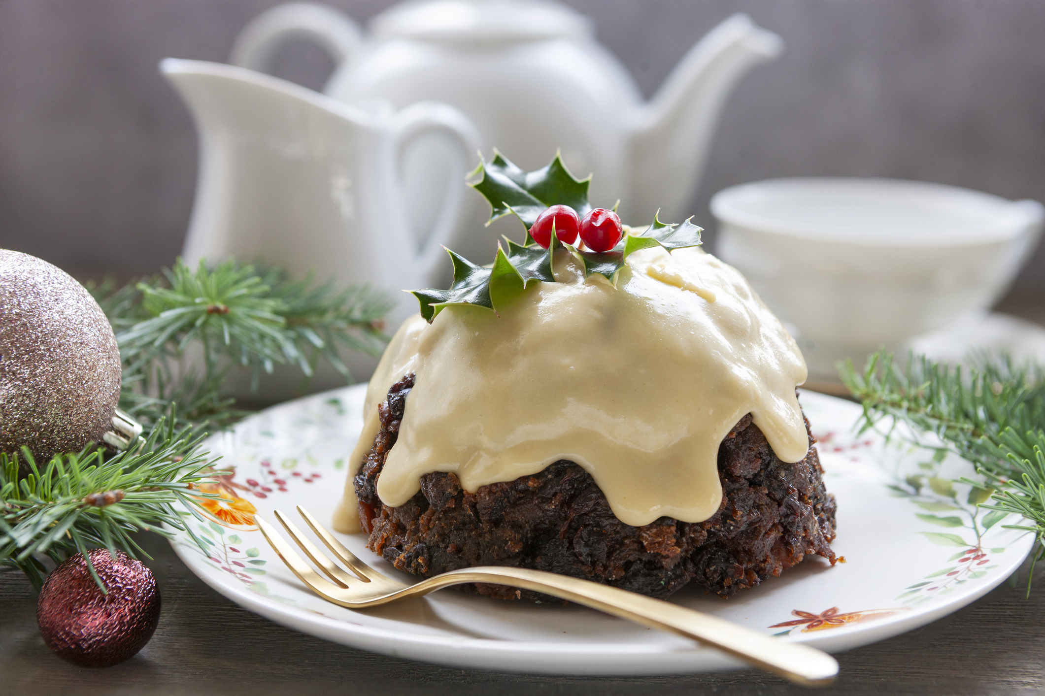 Ingredientes y receta para preparar pudín navideño