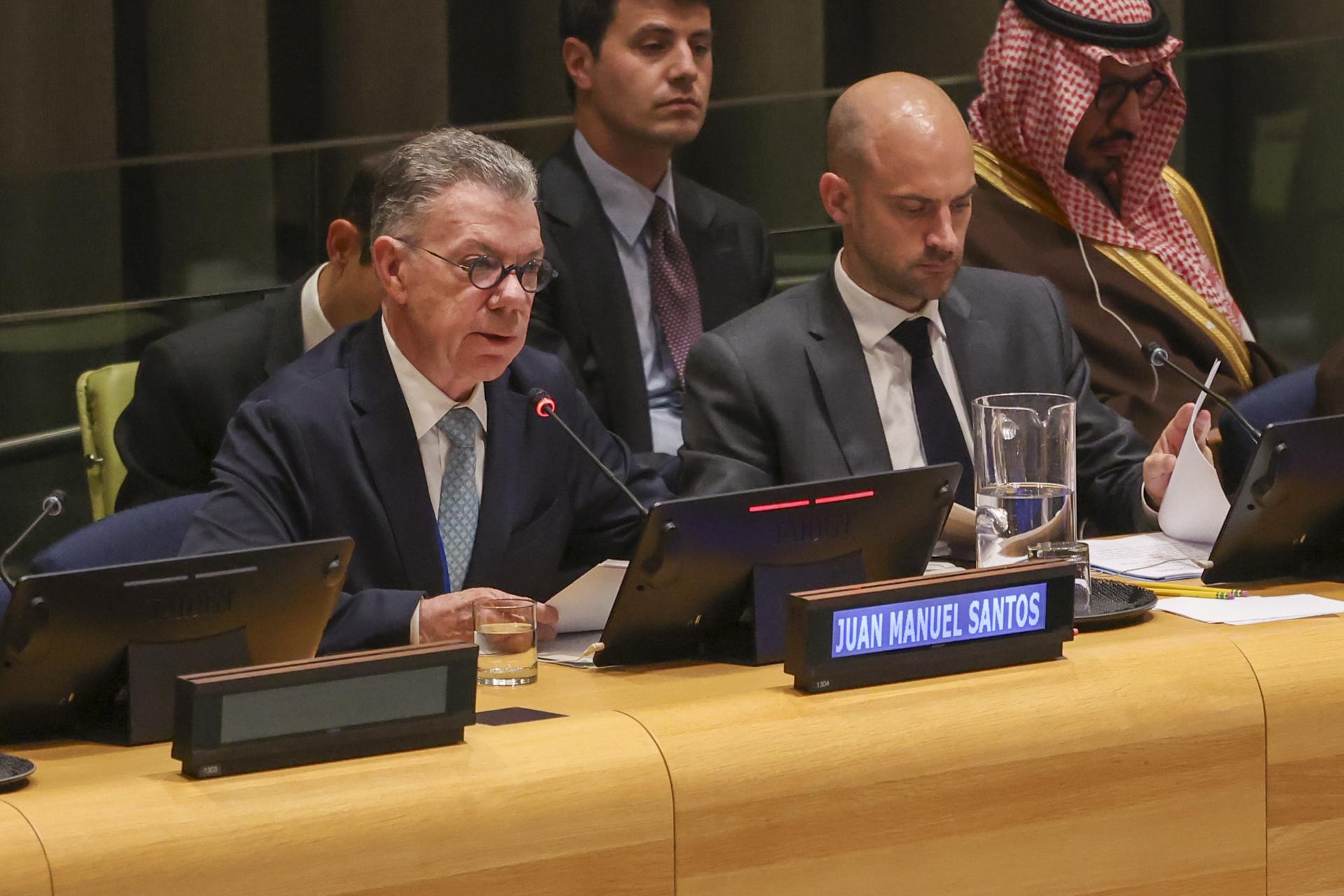 Santos pide en la ONU que se reconozca el Estado de Palestina: “un paso hacia la paz”