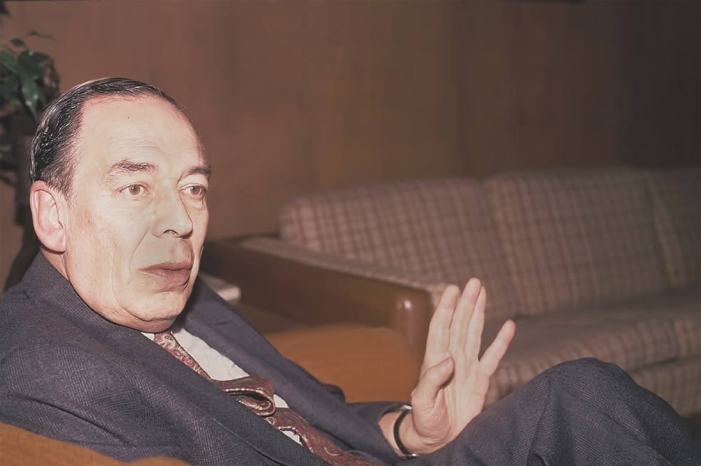 Álvaro Gómez Hurtado se había convertido en el principal opositor del presidente Ernesto Samper.  / Archivo El Espectador