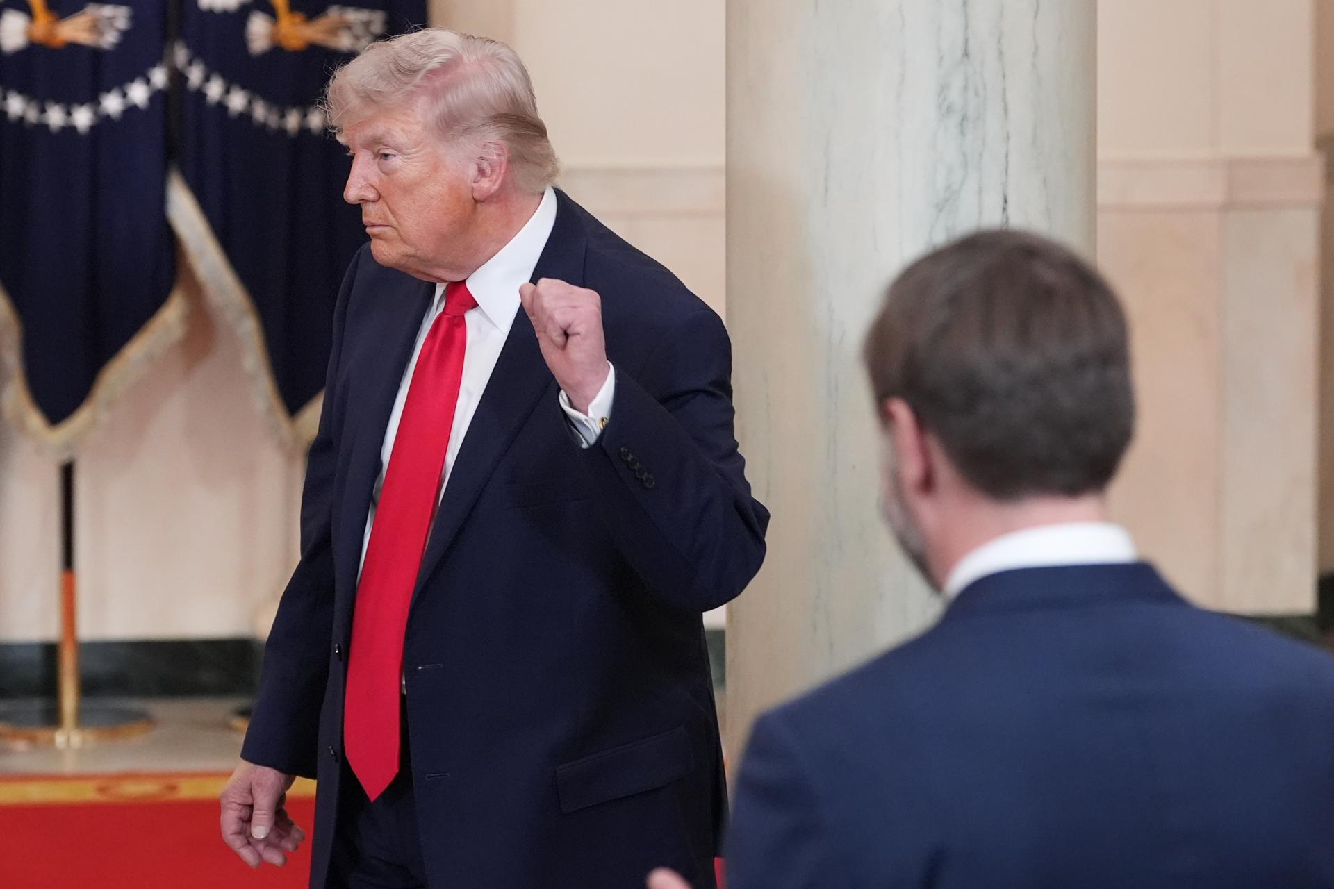 EN VIVO: “Estamos en guerra”, dijo Trump tras derribo de caza de EE. UU. en Irán
