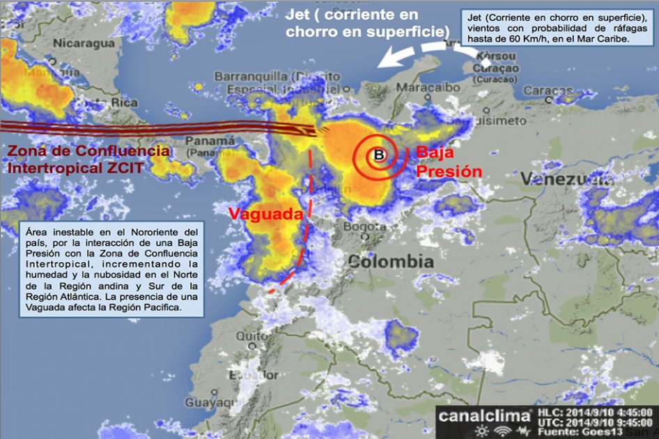 Pronóstico del clima para este 10 de septiembre