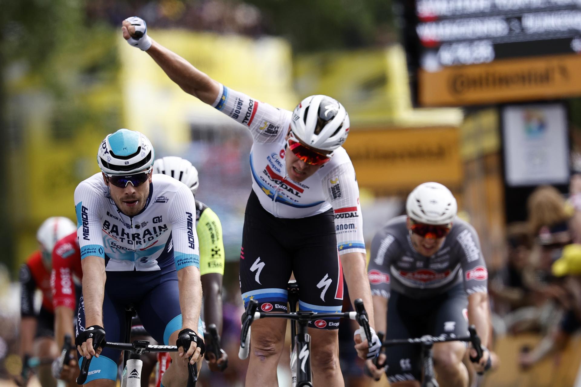 Final apasionante en el Tour: Tim Merlier conquistó la etapa 3 en el ‘foto finish’
