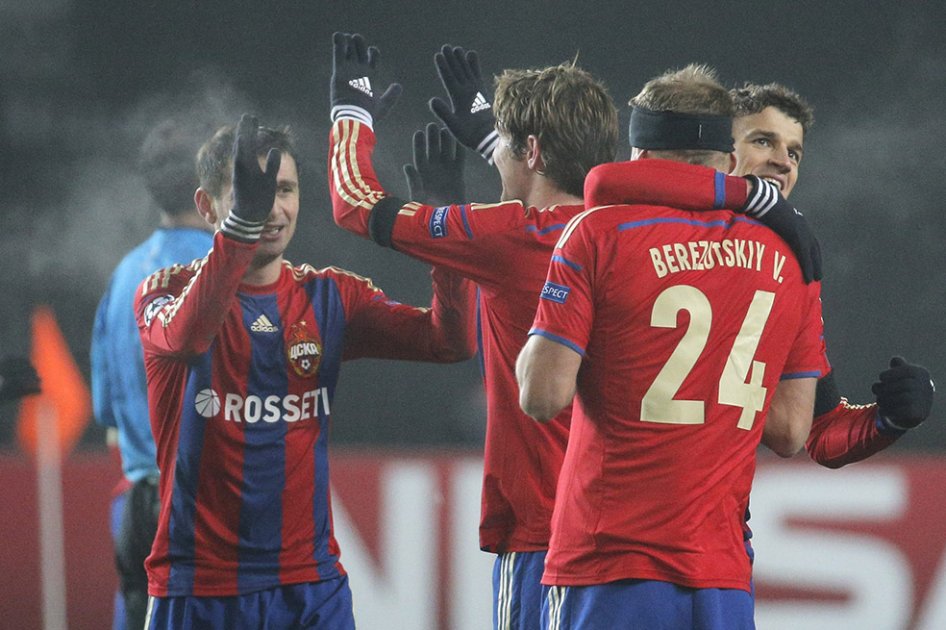 CSKA de Moscú logró un empate agónico contra la Roma