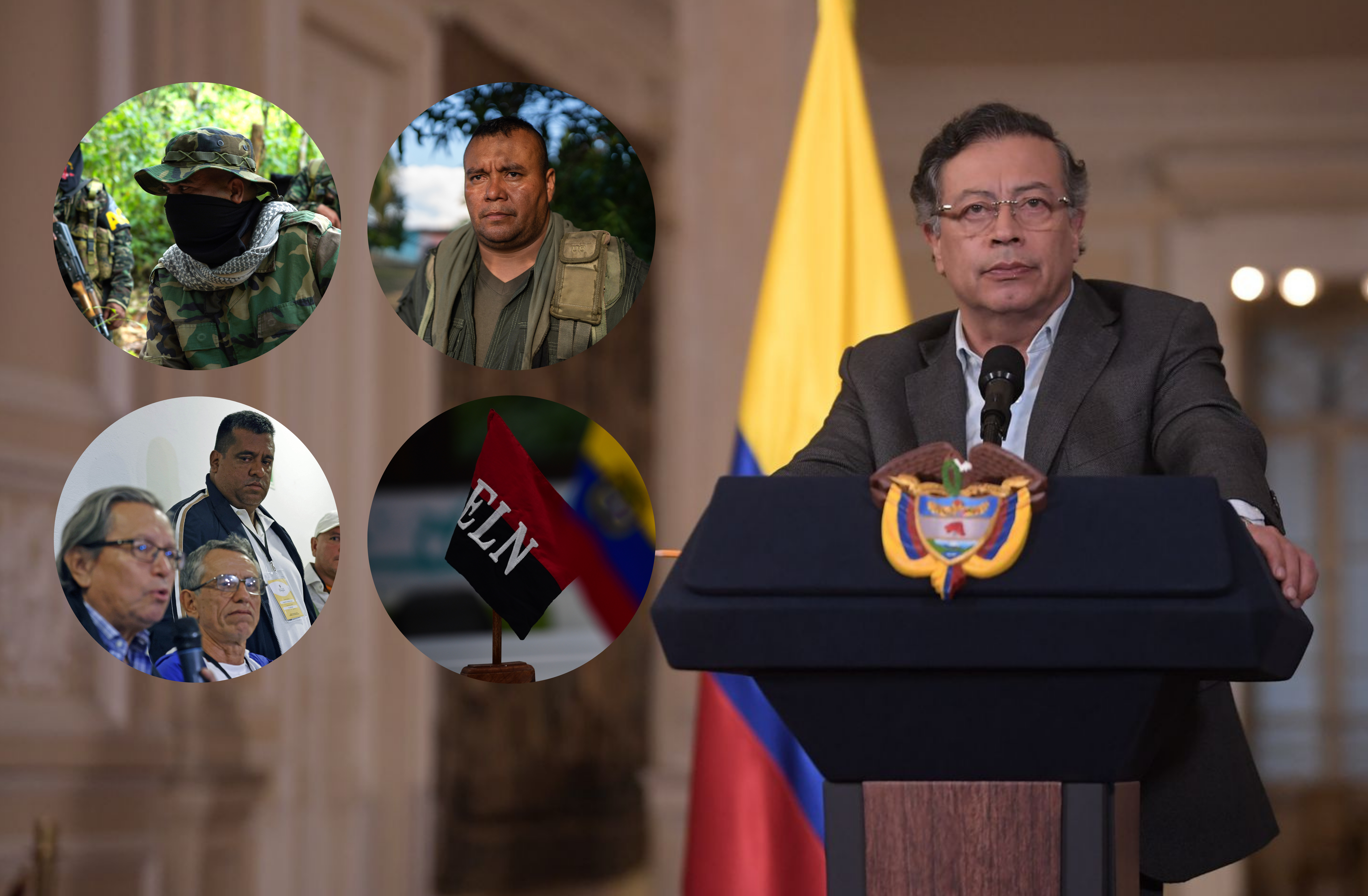 En la última semana, las delegaciones de algunas mesas de paz que lleva el Gobierno Petro han mostrado algunos avances.