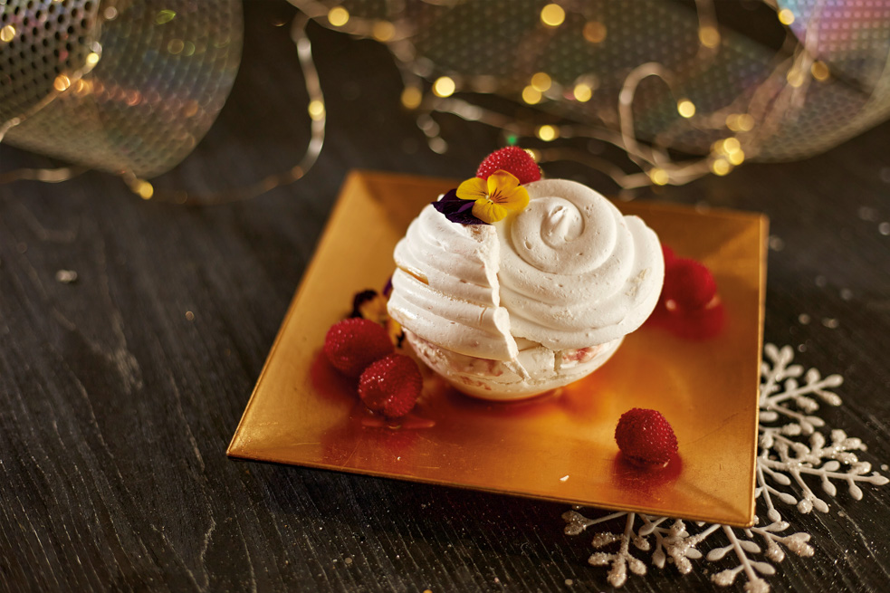 Receta de merengón de mango, guanábana y arequipe, un postre tropical irresistible