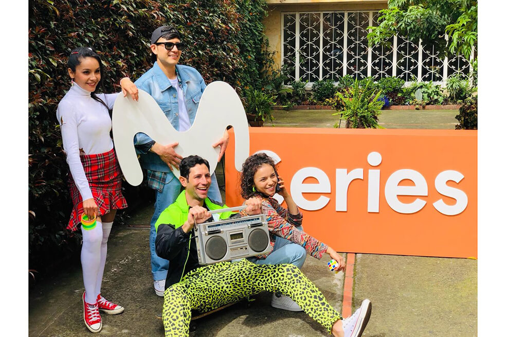 Bogotá de los 90 inspira primera serie que Movistar realiza en Colombia