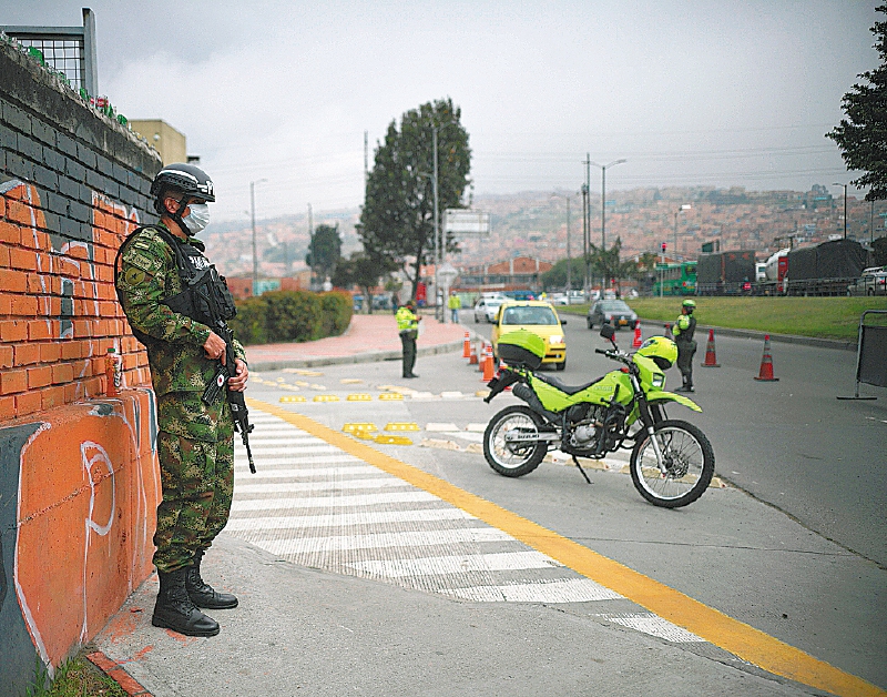 En la zona de aislamiento se instaron 48 puntos de control.