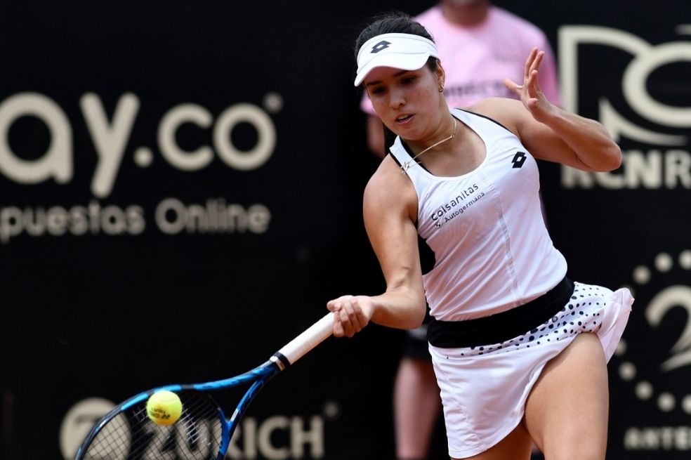 Camila Osorio clasificó a cuartos de final de la Copa Colsánitas