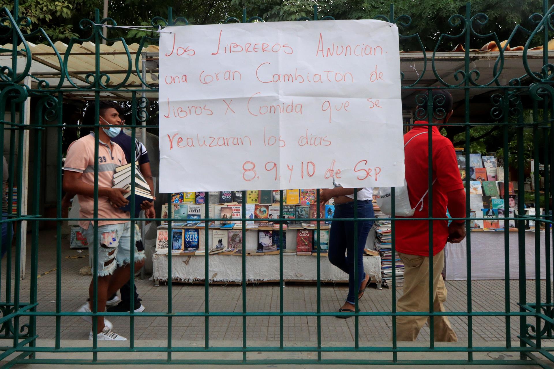 Libros por comida