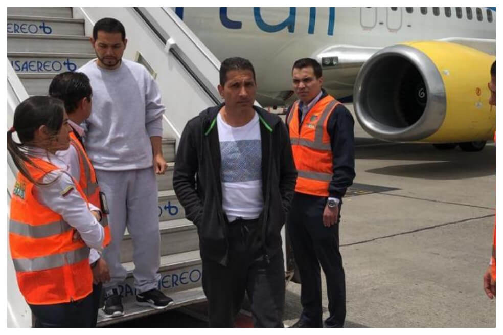 ¿Quién es alias ‘Manicomio’, el hombre que llegó deportado junto a el general (r) Santoyo?
