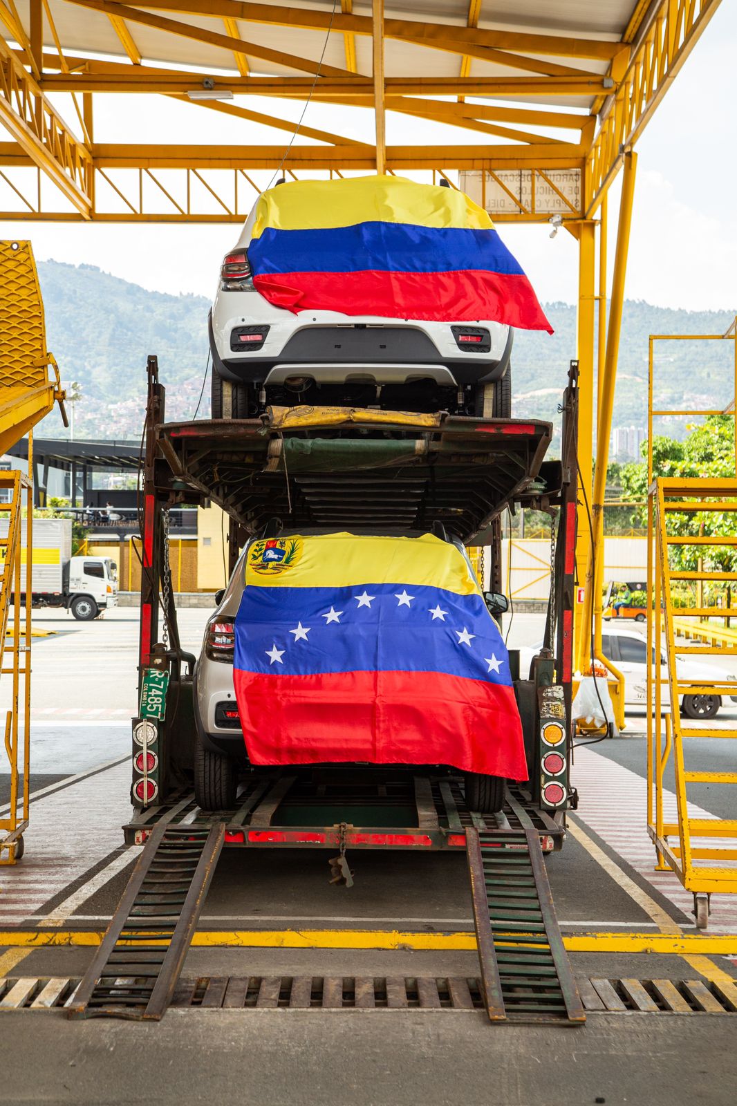 Exportaciones de vehículos a Venezuela.