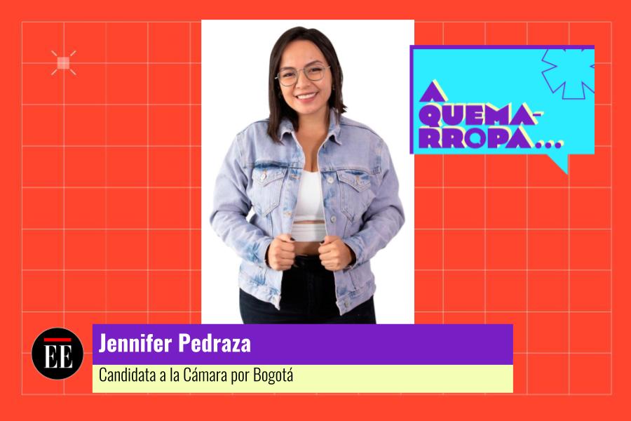 A Quemarropa con Jennifer Pedraza, candidata a la Cámara por la Centro Esperanza