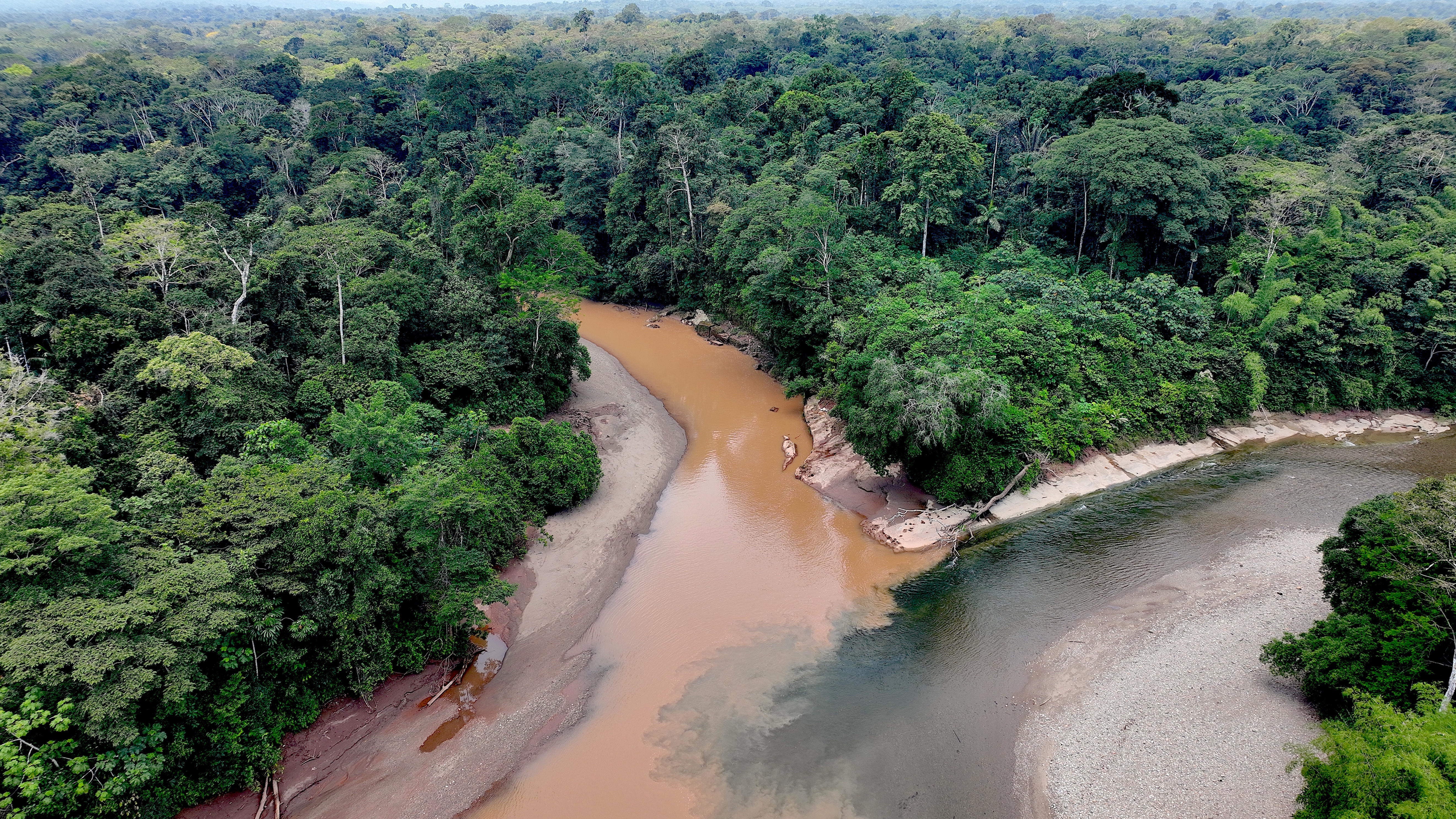 Contaminación río Napo