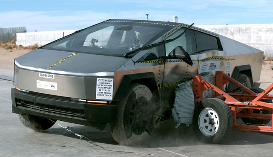 Tesla Cybertruck se corona con cinco estrellas en seguridad tras pruebas de NHTSA