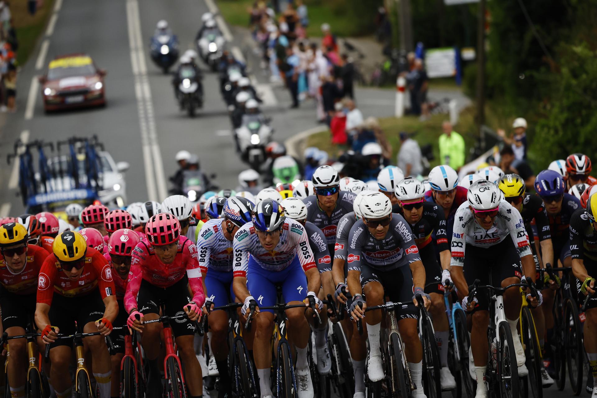 Así quedó la clasificación general del Tour de Francia tras la segunda etapa