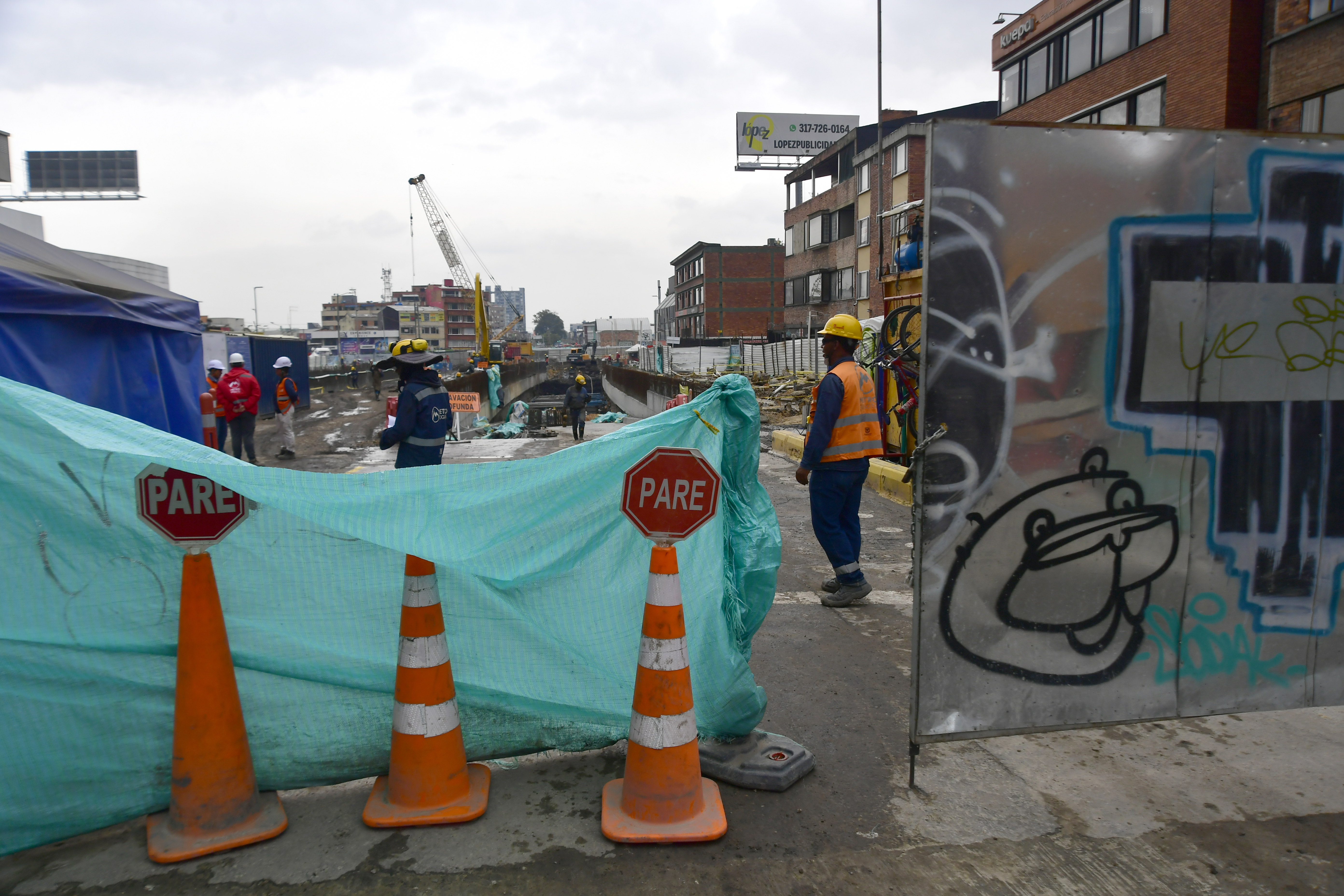 Hay 40 vacantes laborarles en obras de Puente Aranda y Montevideo, en Bogotá