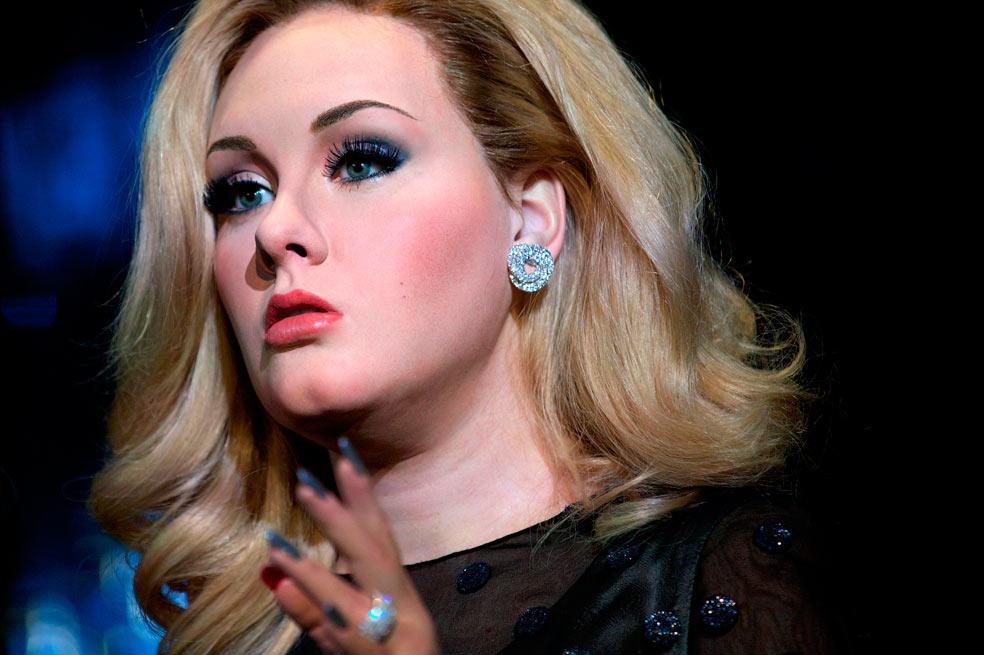 Adele estrena figura de cera en el Museo Madame Tussauds